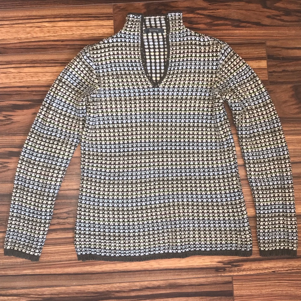 Liz Claiborne Rainbow Sweater, Size Small